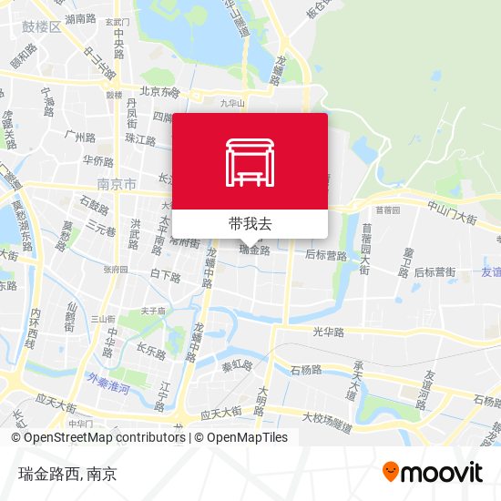 瑞金路西地图