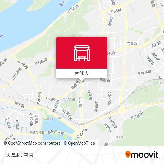 迈皋桥地图