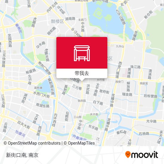 新街口南地图