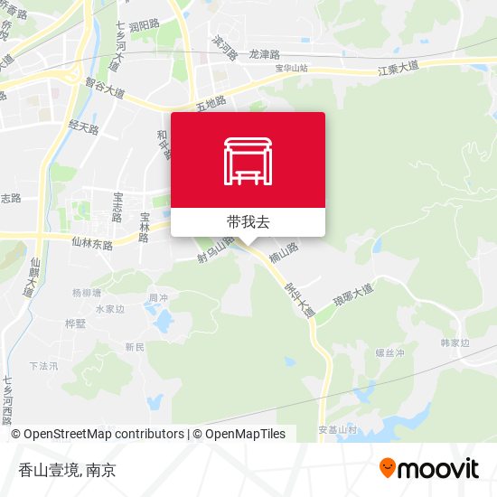 香山壹境地图