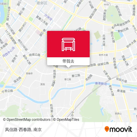 凤信路·西春路地图