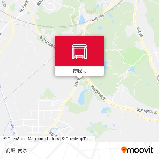 箭塘地图