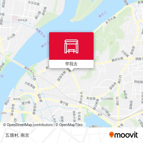 五塘村地图