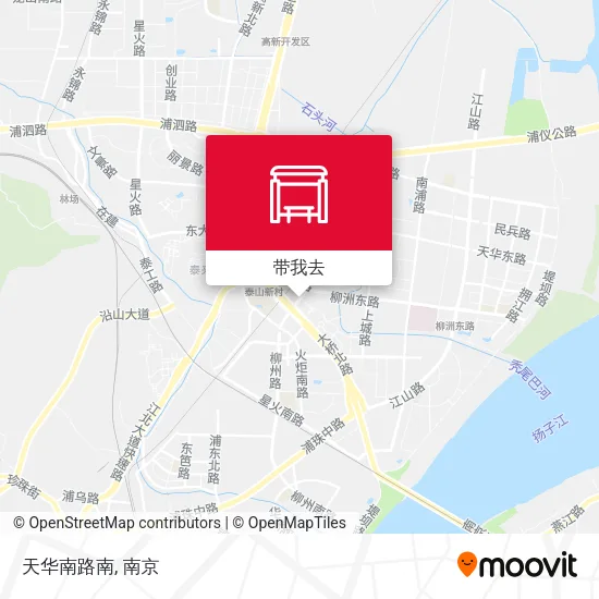 天华南路南地图