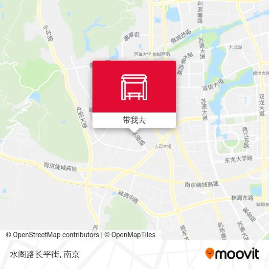 水阁路长平街地图