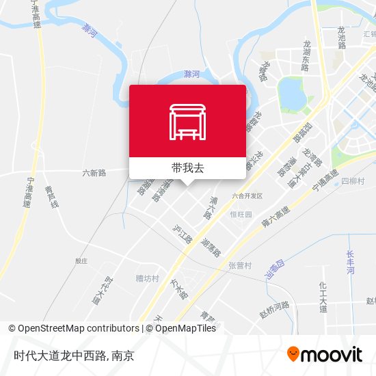 时代大道龙中西路地图