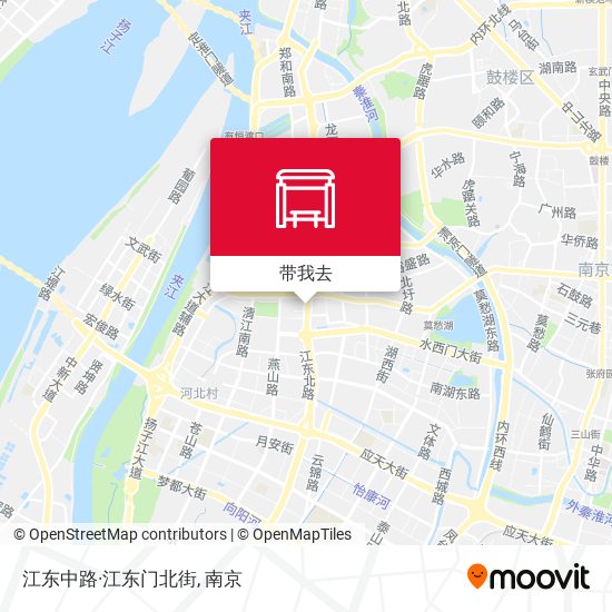 江东中路·江东门北街地图