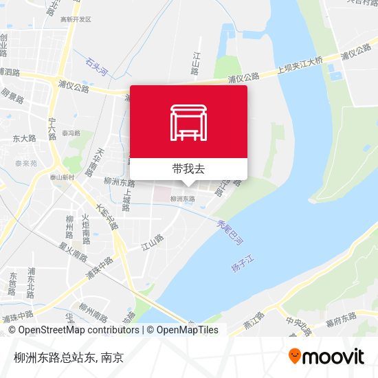 柳洲东路总站东地图