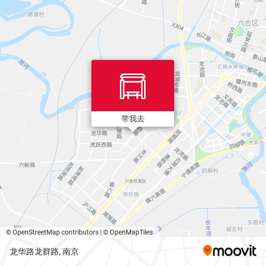龙华路龙群路地图