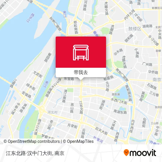 江东北路·汉中门大街地图