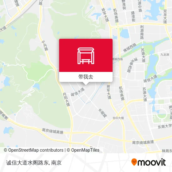 诚信大道水阁路东地图