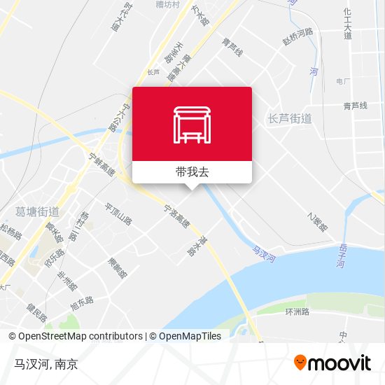 马汊河地图