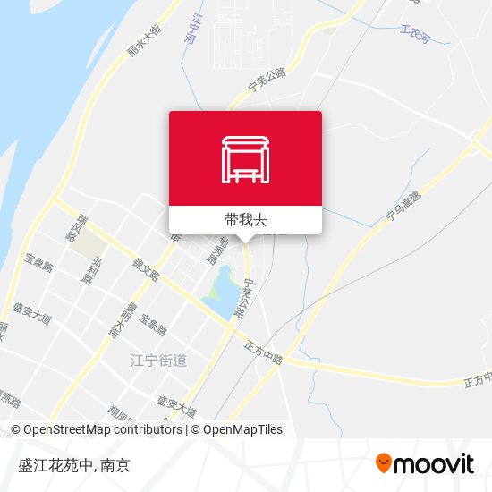 盛江花苑中地图