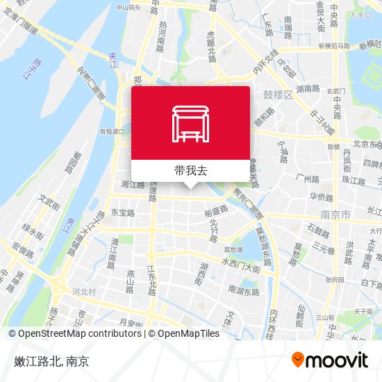 嫩江路北地图