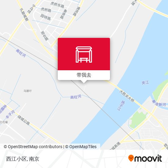 西江小区地图