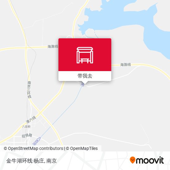 金牛湖环线·杨庄地图