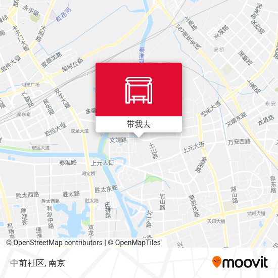 中前社区地图