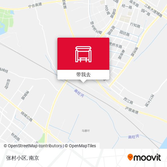 张村小区地图