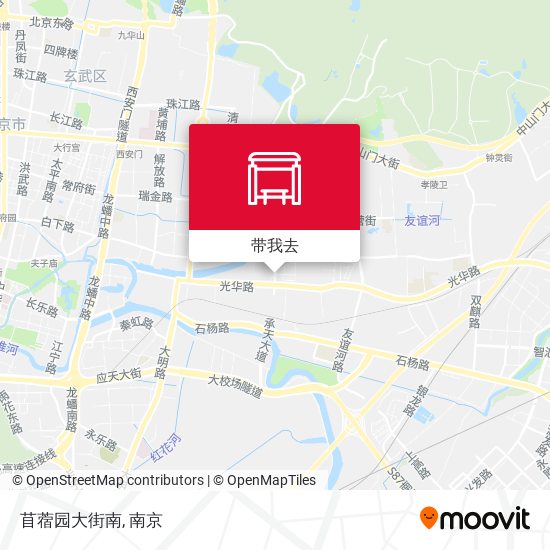 苜蓿园大街南地图