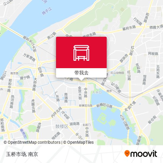 玉桥市场地图