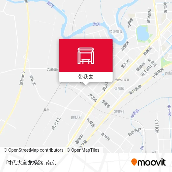 时代大道龙杨路地图