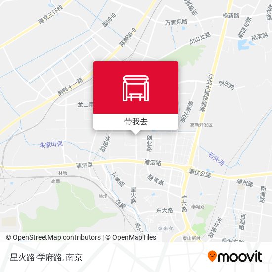 星火路·学府路地图