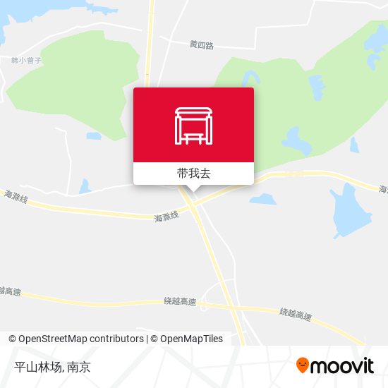 平山林场地图