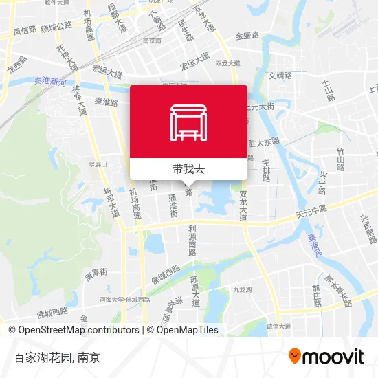 百家湖花园地图
