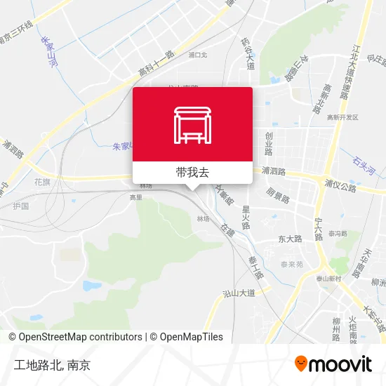 工地路北地图