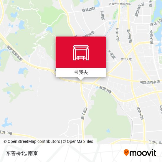 东善桥北地图