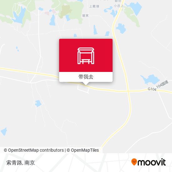 索青路地图