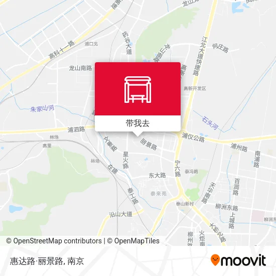 惠达路·丽景路地图