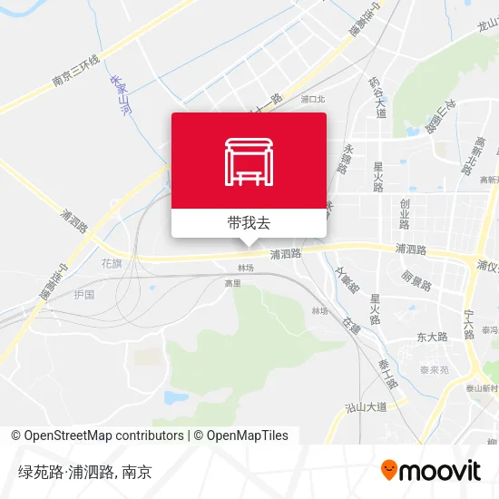 绿苑路·浦泗路地图