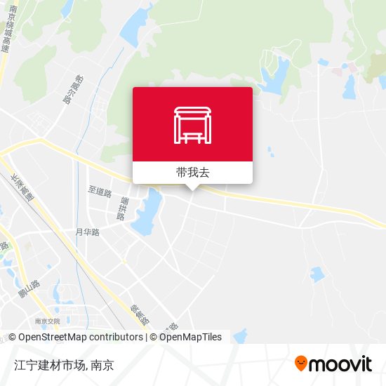 江宁建材市场地图