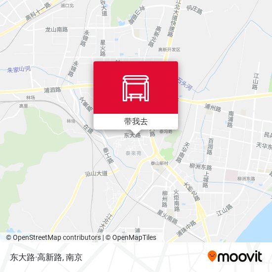 东大路·高新路地图