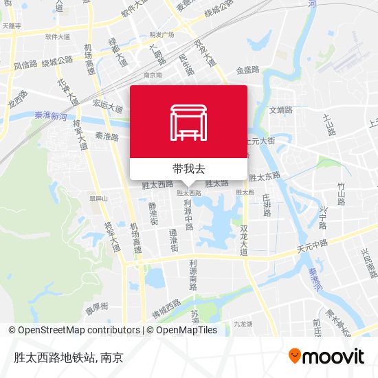 胜太西路地铁站地图