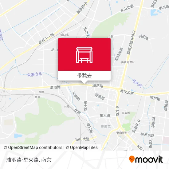 浦泗路·星火路地图