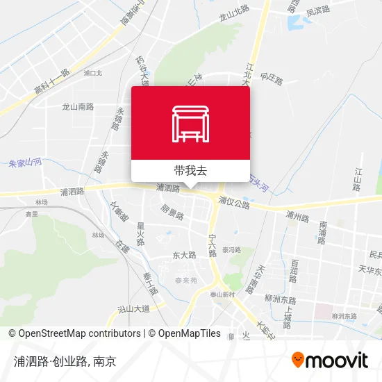 浦泗路·创业路地图