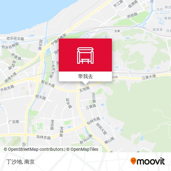 丁沙地地图