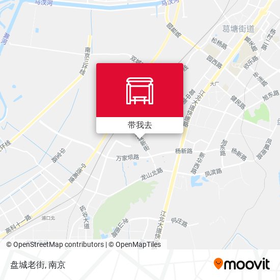 盘城老街地图