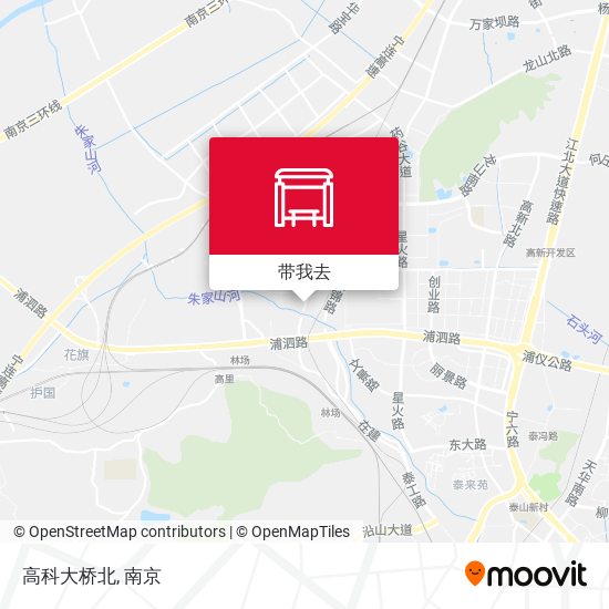 高科大桥北地图