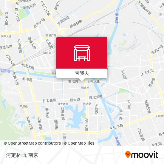 河定桥西地图