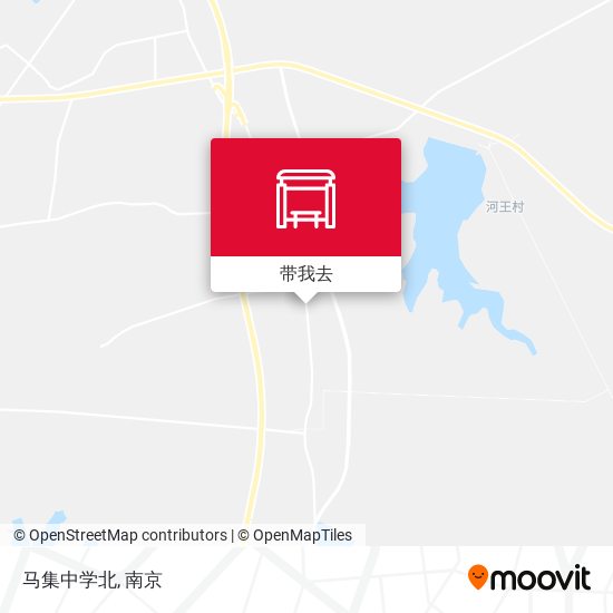 马集中学北地图