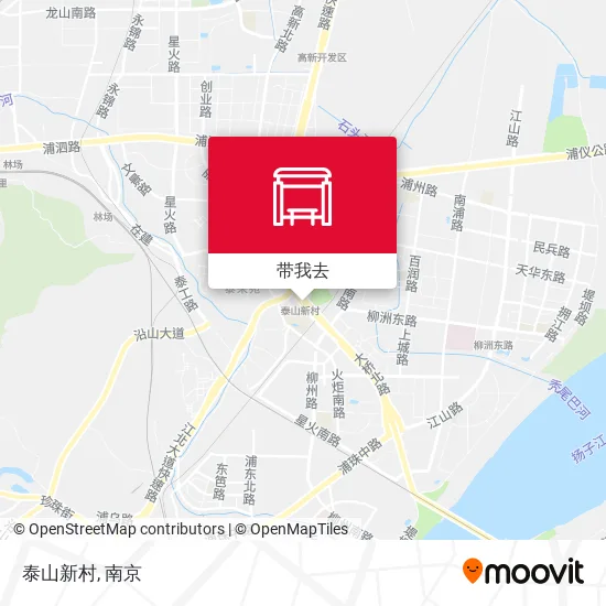 泰山新村地图