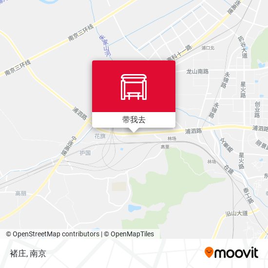 褚庄地图