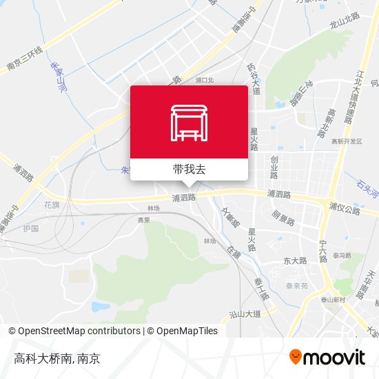 高科大桥南地图