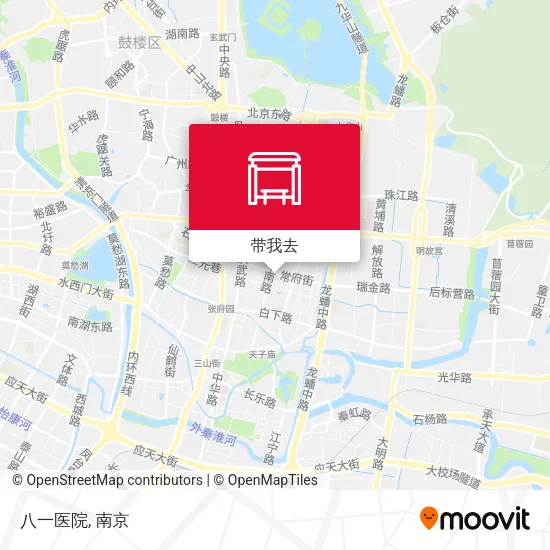 八一医院地图