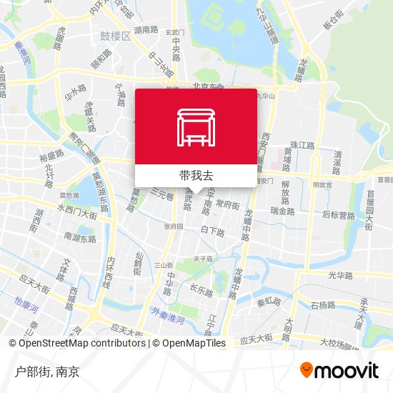 户部街地图