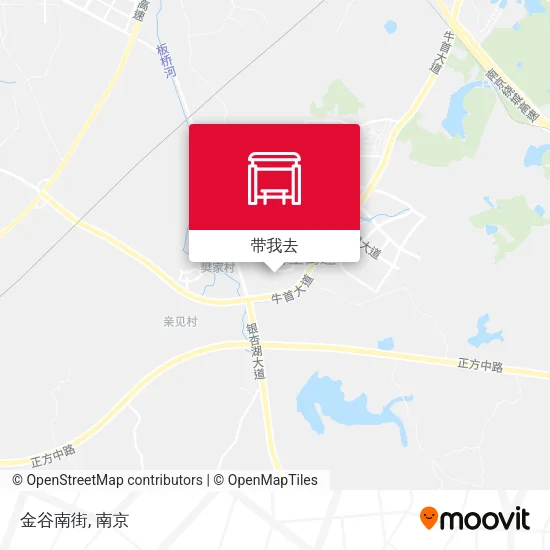金谷南街地图
