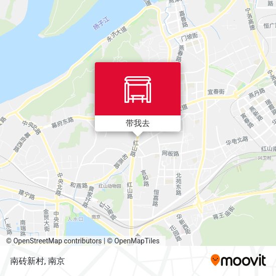 南砖新村地图
